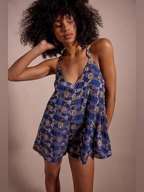 NWT! FP Free People Chiara Playsuit Sz XS & Medium